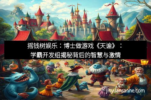 摇钱树娱乐：博士做游戏《天谕》：学霸开发组揭秘背后的智慧与激情